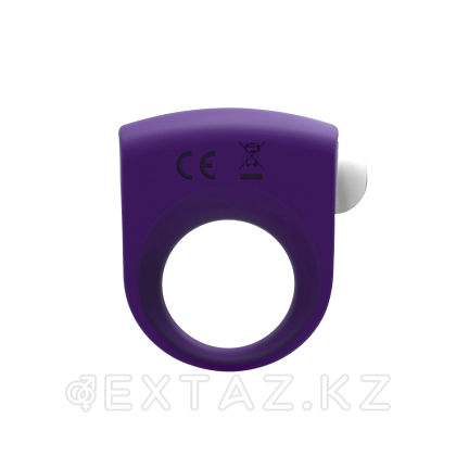 Эрекционное кольцо Puggle с вибрацией фиолетовое от WOOOMY (5,7* 3 см.) от sex shop Extaz фото 4