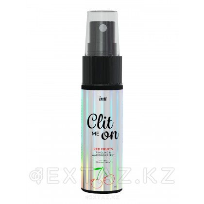 Согревающий жидкий вибратор для клитора со вкусом вишни Intt Clit Me On Red Fruits 12 мл от sex shop Extaz