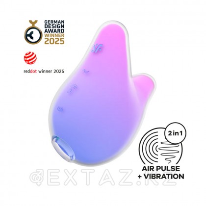 Клиторальный стимулятор с вибрацией Satisfyer Mermaid Vibes сине-фиолетовый от sex shop Extaz фото 2