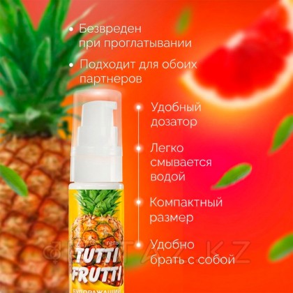 Интимный гель TUTTI-FRUTTI, будоражащий тропик, 30 г    от sex shop Extaz фото 5