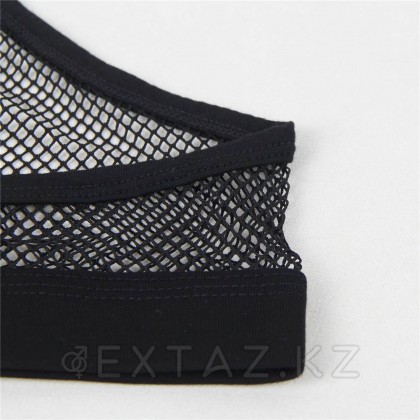 Плавки мужские черные в сетку (размер S) от sex shop Extaz фото 3