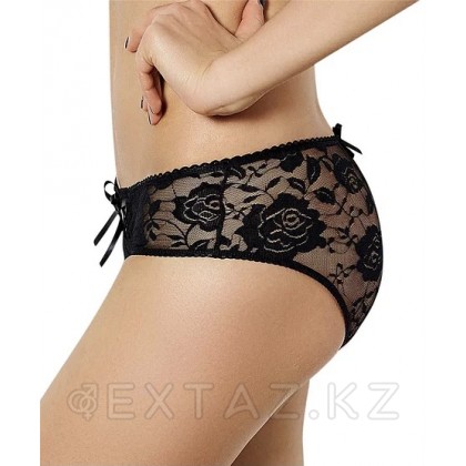 Трусики кружевные с завязками (размер 2XL) от sex shop Extaz фото 4