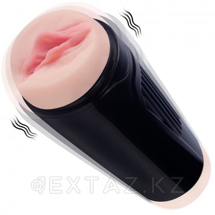 Реалистичный мастурбатор  с вибрацией Davina от sex shop Extaz фото 4