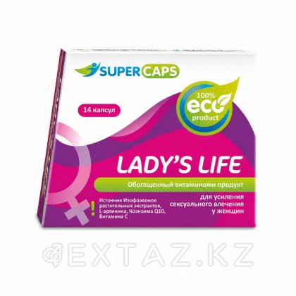 Средство возбуждающее для женщин Lady'sLife 14 капсул от sex shop Extaz