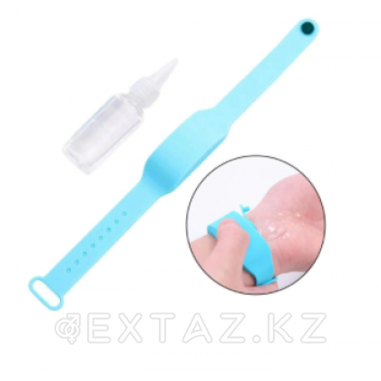 Антисептический браслет для рук с дозатором - белый от sex shop Extaz фото 5