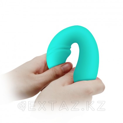 Вибратор Cetus Super Soft (15 см) бирюзовый от sex shop Extaz фото 4