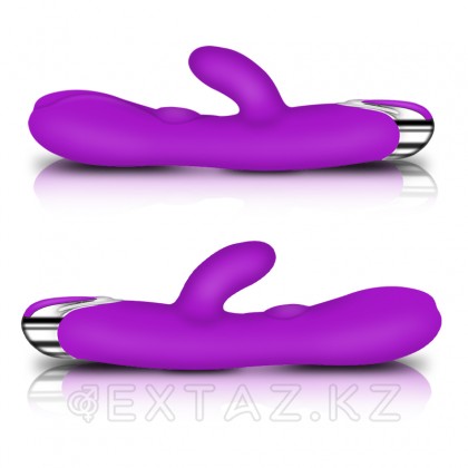 Вибратор с клиторальным стимулятором  Enchanted Bunny фиолетовый от sex shop Extaz фото 7