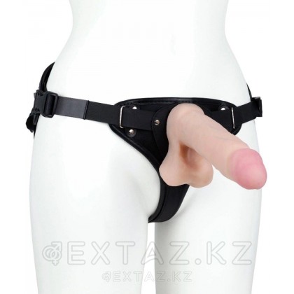 Пояс WOMAN LONG c 3 насадками от sex shop Extaz