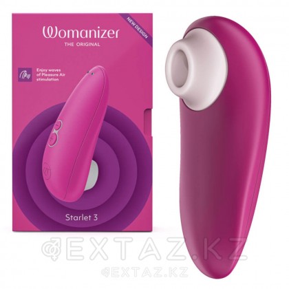 Бесконтактный клиторальный стимулятор W-Starlet 3, розовый от sex shop Extaz фото 2