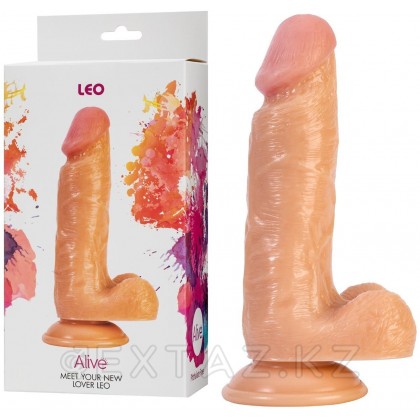 Реалистичный фаллоимитатор Leo от Alive (17*3.8 см.) от sex shop Extaz фото 2