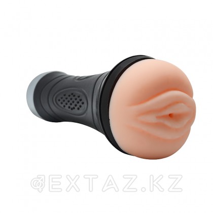 Реалистичный мастурбатор в тубе Rennes с вибрацией от sex shop Extaz