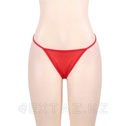 Пояс для чулок на высокой посадке Red Sexy Lace (3XL) от sex shop Extaz фото 9
