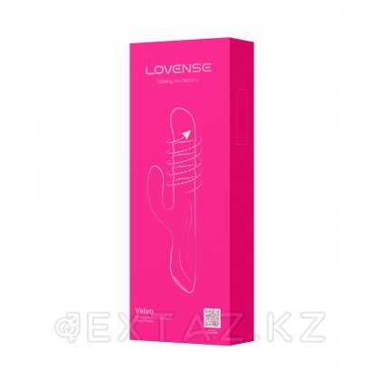 Вибратор-кролик с вращающимися шариками Velvo Lovense от sex shop Extaz фото 9