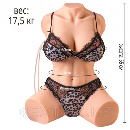 Сексуальное женское тело с двойным входом для мастурбации Miss perfection от sex shop Extaz фото 2