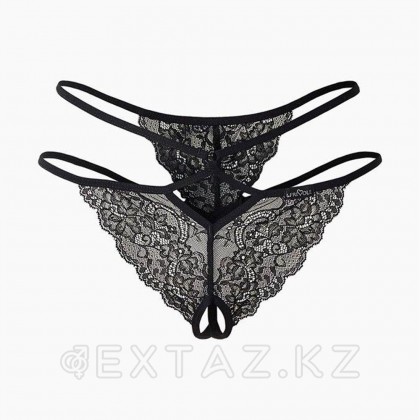 Трусики с доступом и высокой талией Le Frivole Easy to love (L/XL, 46-48) от sex shop Extaz