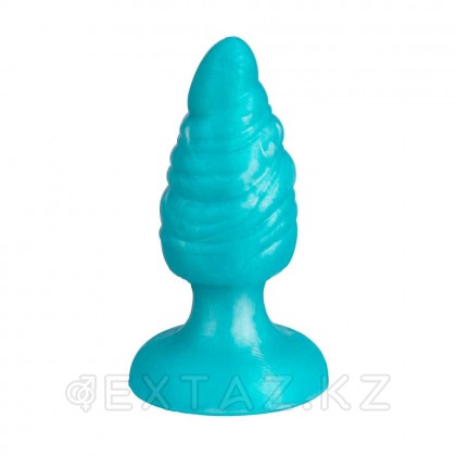 Анальная пробка Fantasy Melty от Silexd, бирюзовая от sex shop Extaz