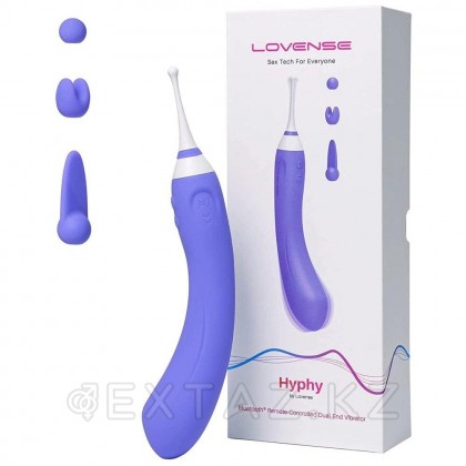 Двусторонний вибратор Lovense Hyphy для быстрого оргазма от sex shop Extaz