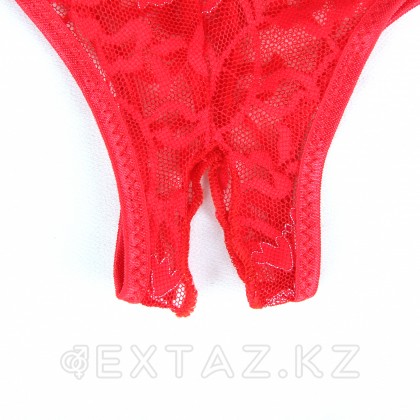 Стринги с доступом Red Bow (3XL) от sex shop Extaz фото 2