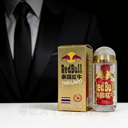 Возбуждающее средство для мужчин Red bull (Красный бык) 10 табл. от sex shop Extaz фото 5