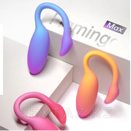 Вибромассажёр с интеллектуальным управлением Magic Flamingo Max от Magic motion фиолетовый от sex shop Extaz фото 5