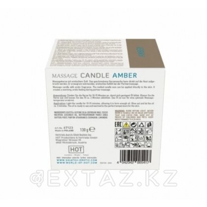 Массажные свечка с ароматом Амбра от Shiatsu 130 гр. от sex shop Extaz фото 2