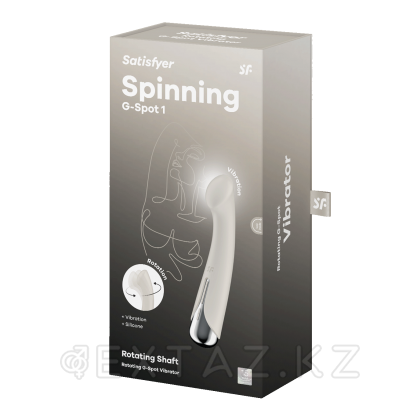 Вибратор для точки G с ротацией Satisfyer Spinning G-Spot 1 бежевый от sex shop Extaz фото 7
