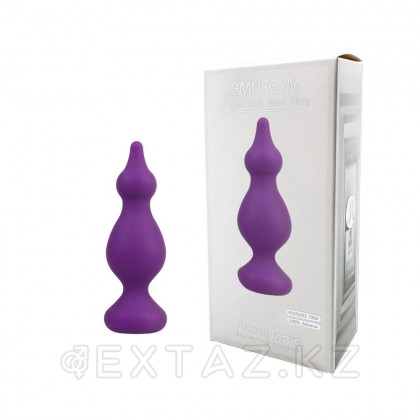 Анальная пробка Amuse (M) лиловая от sex shop Extaz