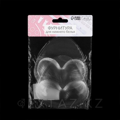 Вкладыши для бюстгальтера, пара, 10 × 10 см, цвет прозрачный от sex shop Extaz фото 4