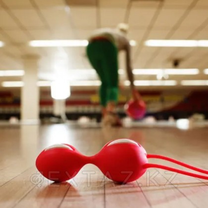 Вагинальные шарики Fun factory SMARTBALLS DUO, черно-серые от sex shop Extaz фото 4