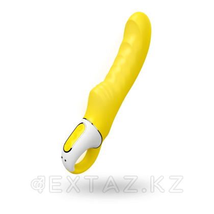 Желтый вибратор для точки G Satisfyer Vibes - Yummy Sunshine, 22 см от sex shop Extaz фото 2