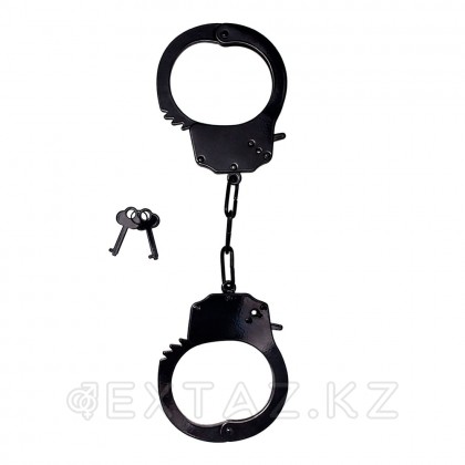 Наручники стальные черного цвета Be Mine, One Size от sex shop Extaz