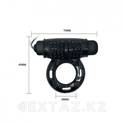 Кольцо эрекционное «Power Ring», черное от sex shop Extaz фото 4