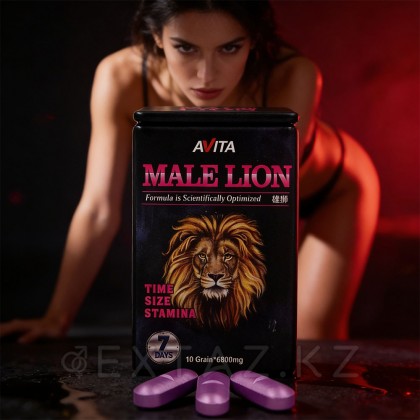 Возбуждющее средство для мужчин Male Lion (10 таблеток) от sex shop Extaz фото 4