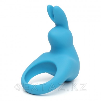 Виброкольцо Happy Rabbit, синий от sex shop Extaz