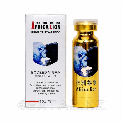 Мужской возбудитель Africa Lion 10 табл. от sex shop Extaz