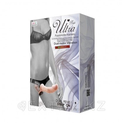 Cтрапон двойной с вибрацией Ultra Baile от sex shop Extaz фото 2
