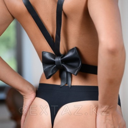 Портупея с элегантным бантом BDSM Арсенал от sex shop Extaz фото 4