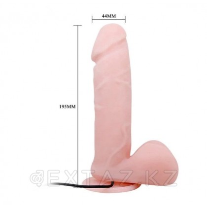 Реалистичный вибратор с пультом управления Oliver (19,5×4,4 см) от sex shop Extaz фото 3
