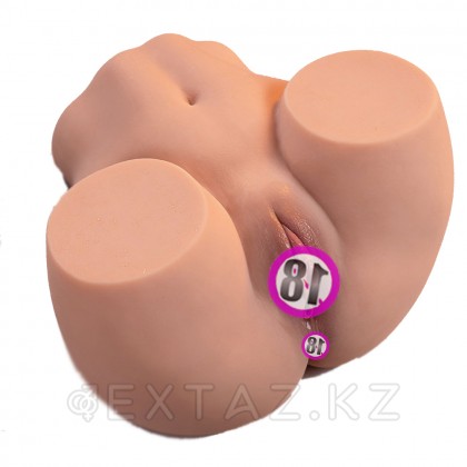 Реалистичный двойной мастурбатор с функцией фрикции Dalke от sex shop Extaz