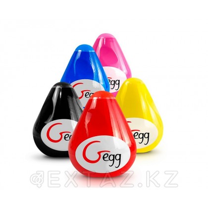 Gvibe Gegg Red - мастурбатор яйцо, 6.5х5 см (красный) от sex shop Extaz фото 2