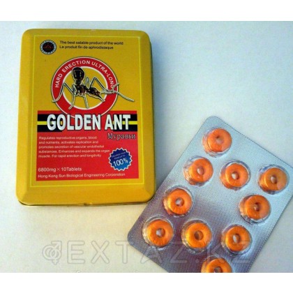 Golden Ant - препарат для потенции (10 таб.) от sex shop Extaz фото 3