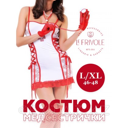 Костюм Медсестры эротический, L/XL от sex shop Extaz фото 2