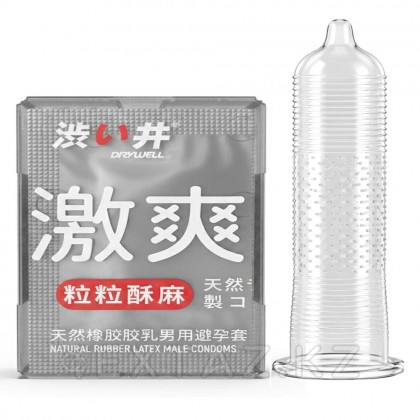 Презервативы с текстурными точками для усиленной стимуляции Drywell, 6 шт от sex shop Extaz