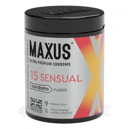 Презервативы гладкие, анатомические MAXUS Sensual 15 шт от sex shop Extaz
