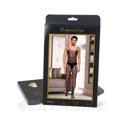 Боди сетка с цветочным принтом с чулками для мужчин (OS) от sex shop Extaz фото 3