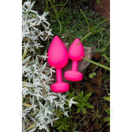 Большая дизайнерская анальная пробка с вибрацией Fun Toys Gplug - розовая от sex shop Extaz фото 7