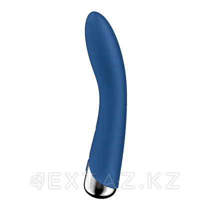 Вибратор с функцией вращения Satisfyer Spinning Vibe 1 синий от sex shop Extaz фото 5