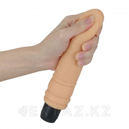 Реалистичный киберскин вибратор (20*3,6) от sex shop Extaz фото 2