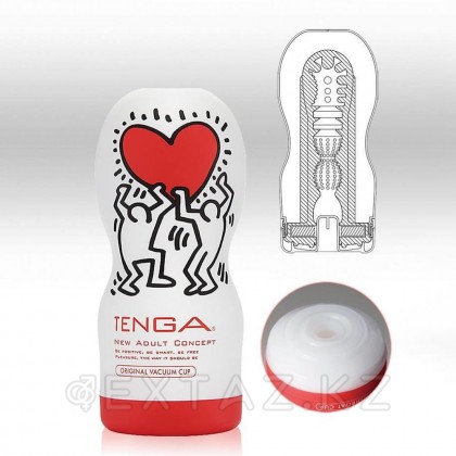 Мастурбатор Original Vacuum Cup TENGA & Keith Haring от sex shop Extaz фото 2
