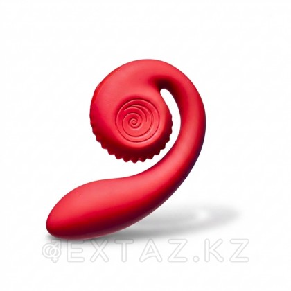 Двойной стимулятор точки G SVibe Snail GIZI Lite dragonfruit, розовый от sex shop Extaz